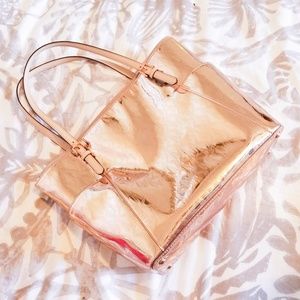Rose Gold Michael Kors Purse
